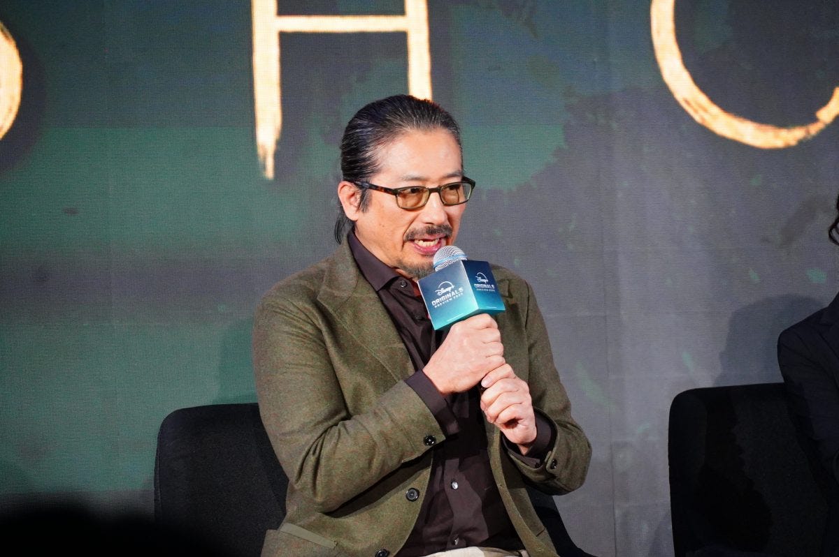 真田広之「ディズニープラス・オリジナル・プレビュー