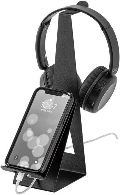 ニトリのスタイリッシュなタブレットヘッドホンスタンド