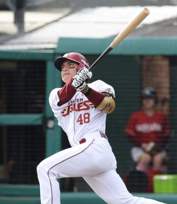 楽天 平良の3戦連発の4号ソロで先制 三回に日本ハム・伊藤から左翼スタンドへ NPB復帰後初勝利目指す前田健を援護