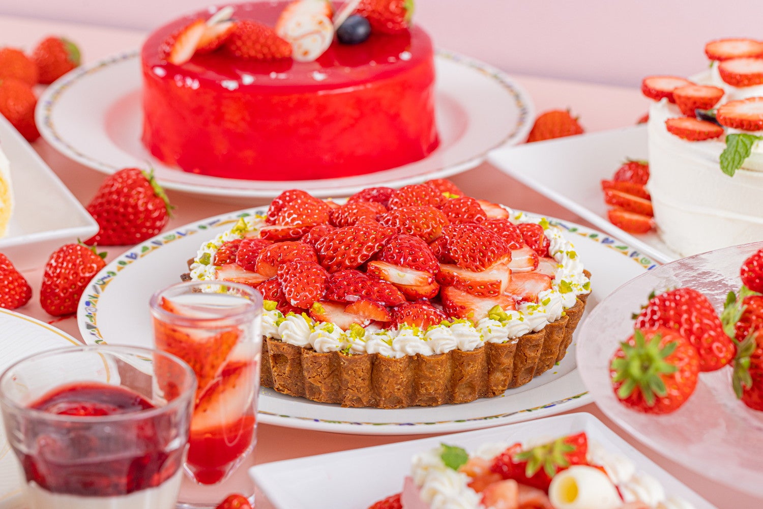 IMAIHAMA STRAWBERRY GARDEN ～スイーツ＆ランチブッフェ～／画像提供：東急ホテルズ
