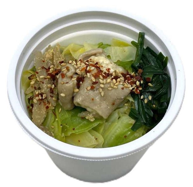 濃厚みそ仕立て 博多もつ鍋スープ(提供写真)