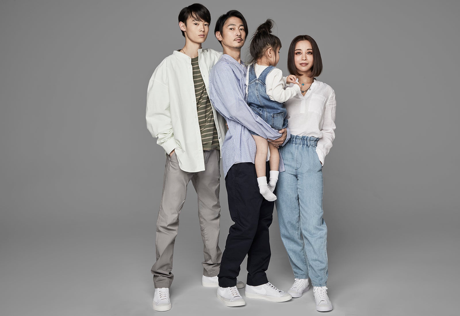 窪塚愛流、窪塚洋介、窪塚あまとちゃん、PINKY （提供写真）