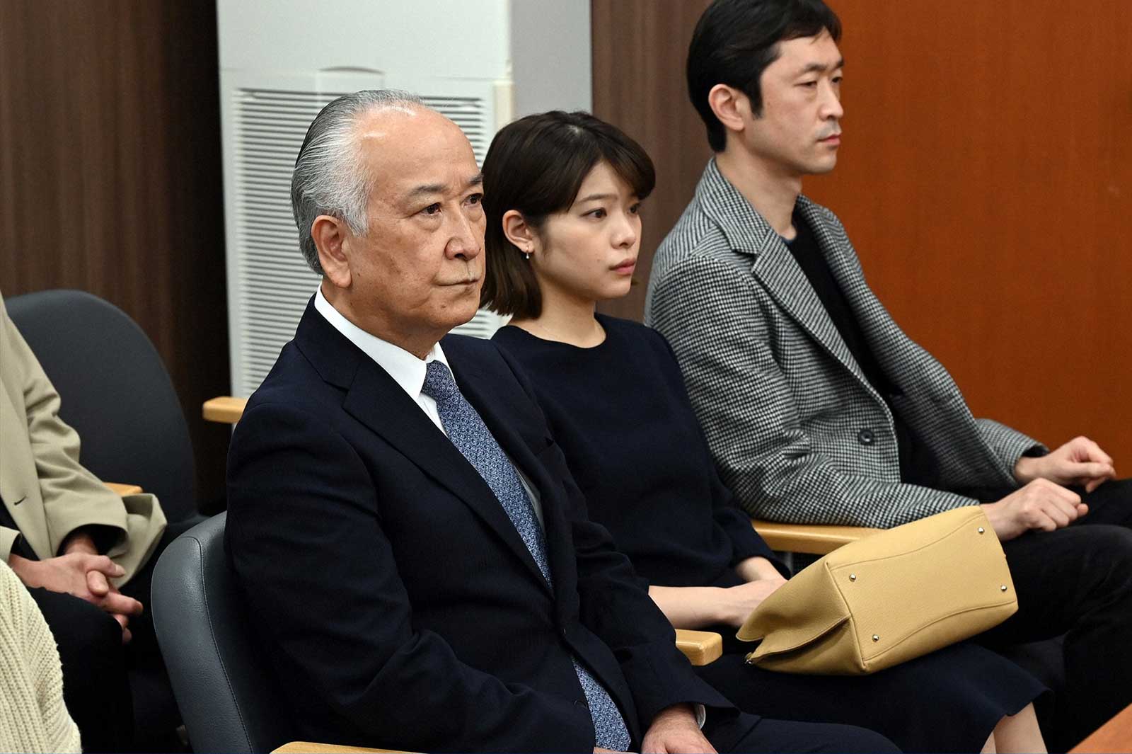 木場勝己、岸井ゆきの「天国と地獄 ～サイコな2人～」最終話より（C）TBS