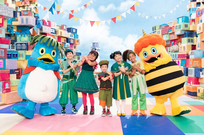 ミドリーズ、アオ、キイ(C)NHK