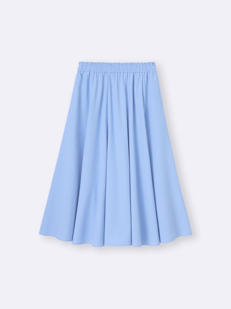 2026gu大人女性おすすめセットアップサーキュラーミディスカート