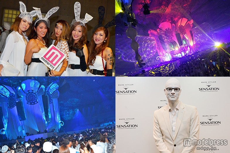 “世界一美しい”フェス「SENSATION」初開催　白一色の異空間に世界トップDJ＆来場者2万人が集結＜会場レポ＞【モデルプレス】