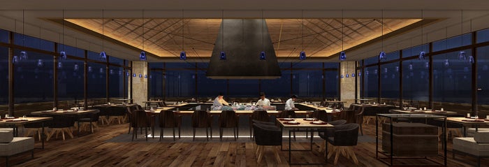 炉端／画像提供：ハイアット リージェンシー 瀬良垣アイランド 沖縄