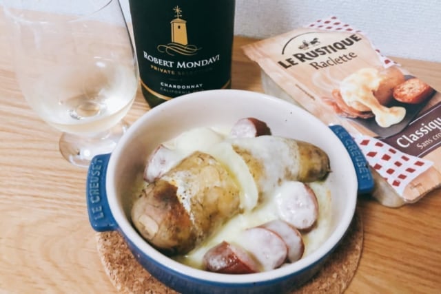 ロバート・モンダヴィ・シャルドネ とラクレット