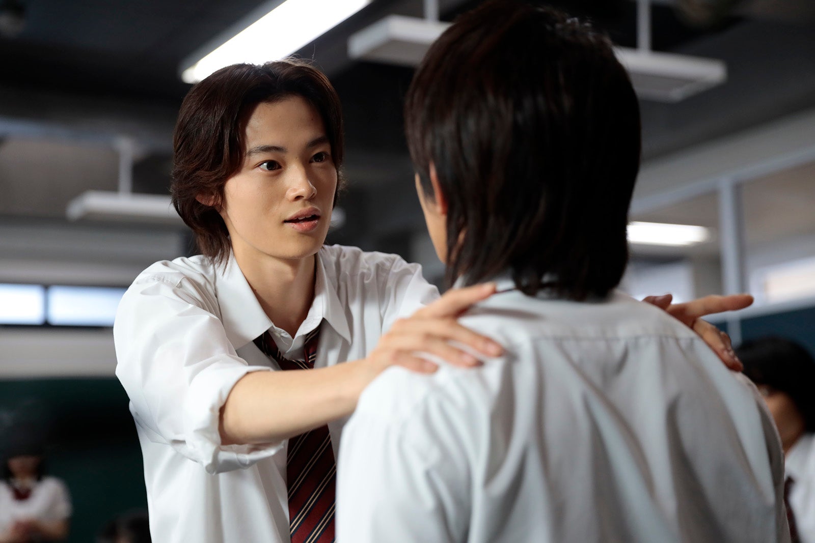 窪塚愛流「最高の教師 1年後、私は生徒に■された」第3話より（C）日本テレビ