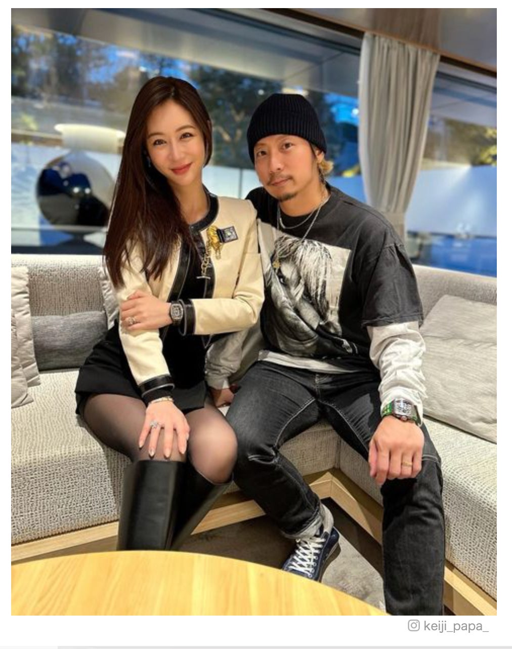 黒木啓司さん、妻・宮崎麗果さんにバースデーサプライズ「メッセージが素敵」「憧れの夫婦」と反響