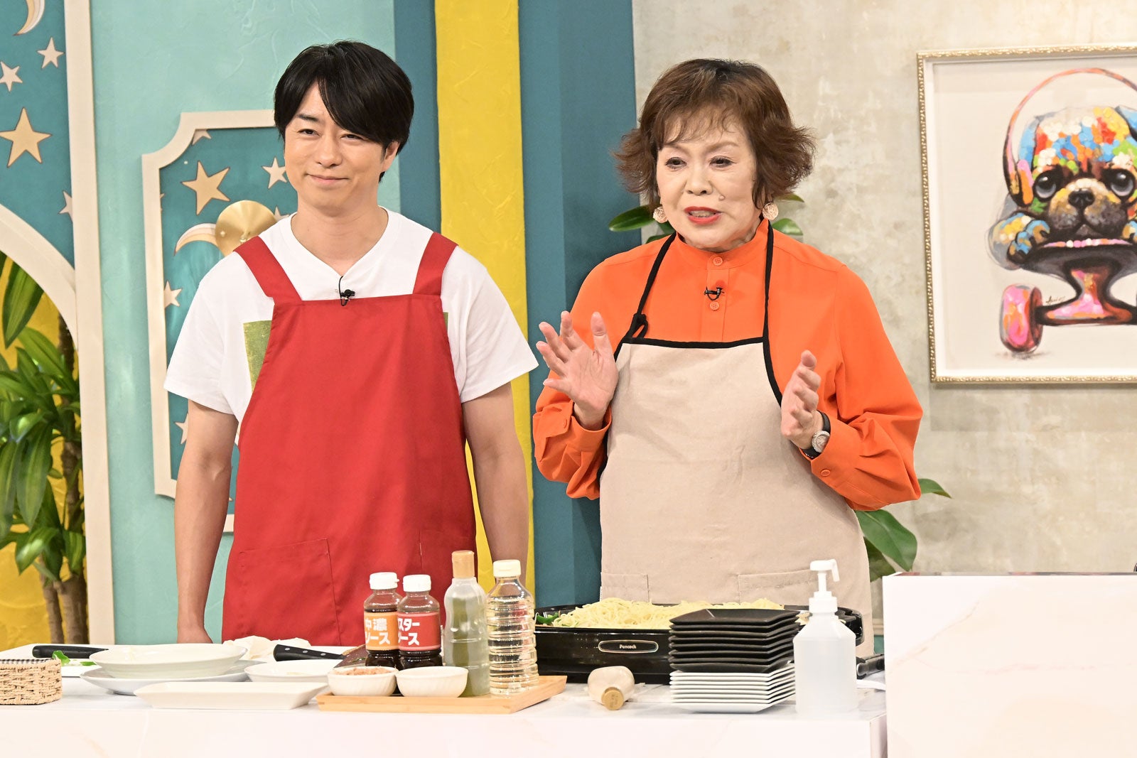 櫻井翔、上沼恵美子（C）TBS