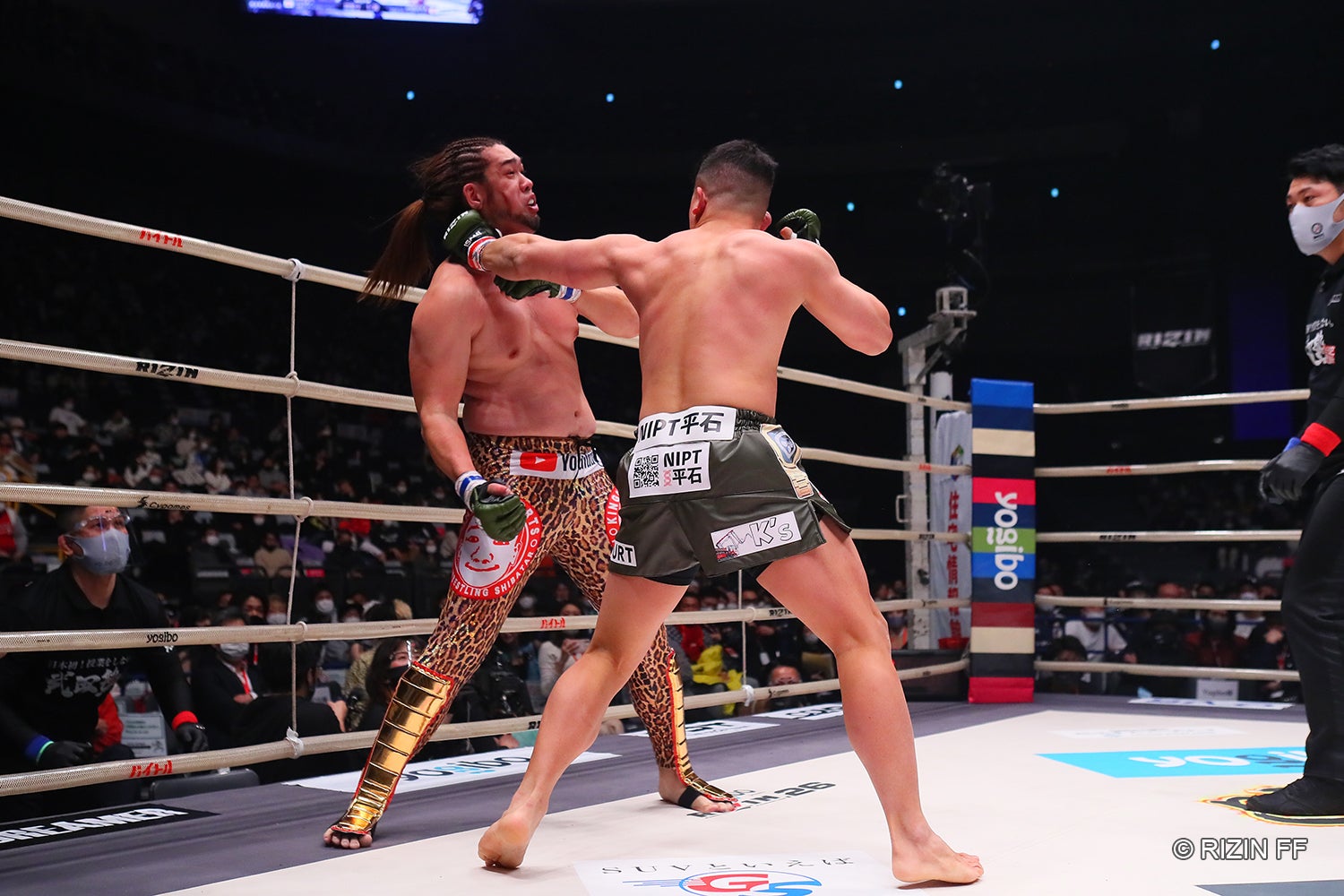 シバターVSHIROYA（C）RIZIN FF