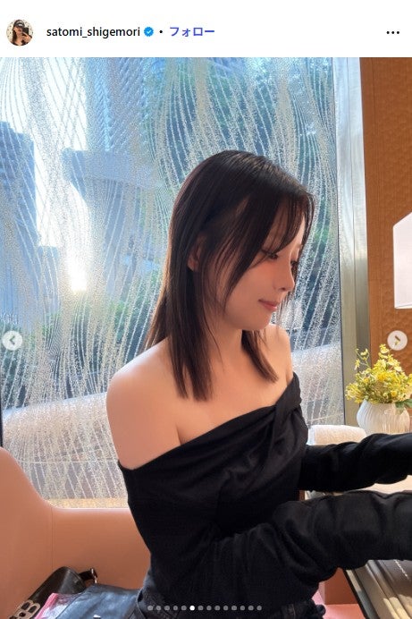 重盛さと美Instagramより