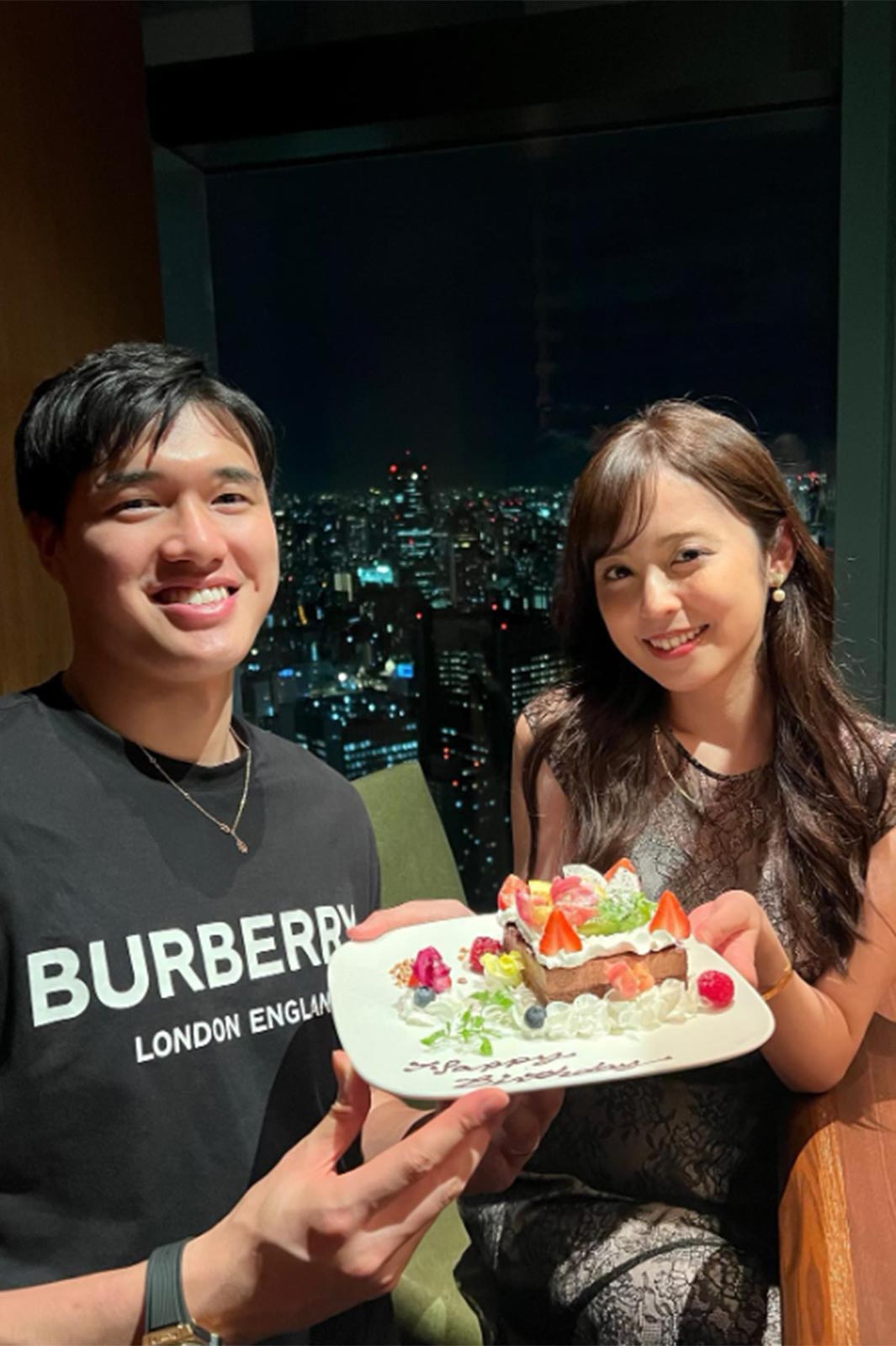 渡邊雄太、久慈暁子／久慈暁子Instagramより