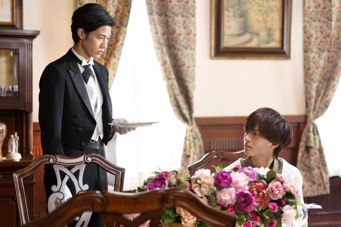 清原翔、永瀬廉(C)2019「うちの執事が言ことには」製作委員会