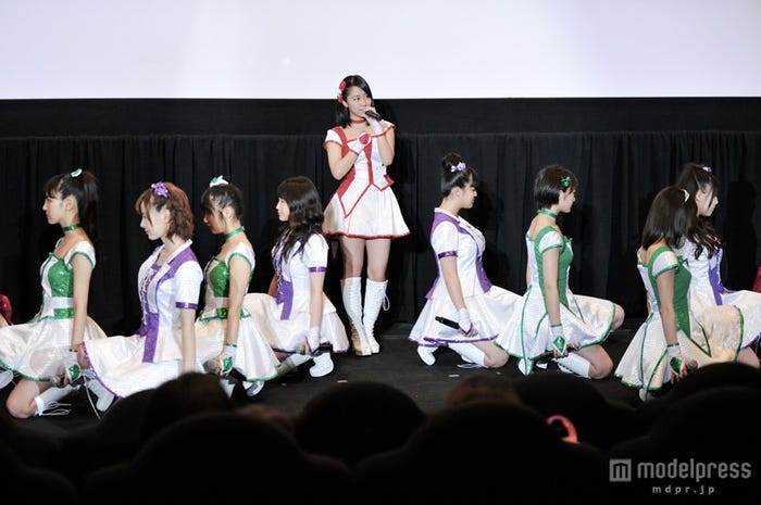 主題歌「イマココカラ」を初披露したモーニング娘。’15