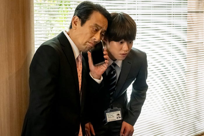 金田明夫、大橋和也「民王R」第5話(C)テレビ朝日