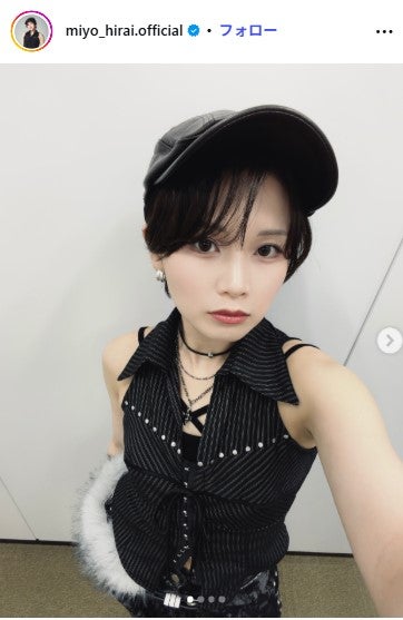 BEYOOOOONDS平井美葉、男装姿披露 西田汐里との密着ショットに反響「イケメンすぎる」「尊すぎて語彙力失う」