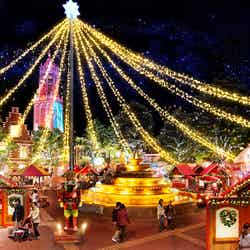 満天の星空が広がる、ハウステンボス史上最大のクリスマスマーケット/画像提供:ハウステンボス