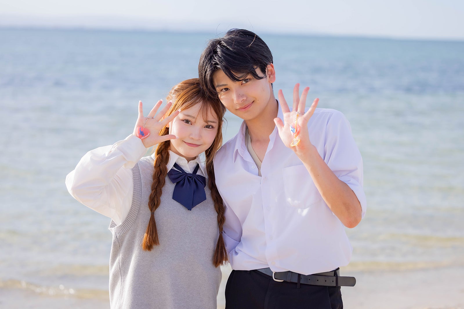 りのん、かなと「今日、好きになりました。マクタン編」（C）AbemaTV, Inc.