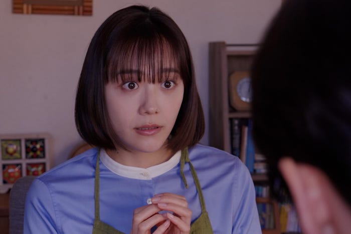 松井愛莉「子宮恋愛」第3話(C)ytv