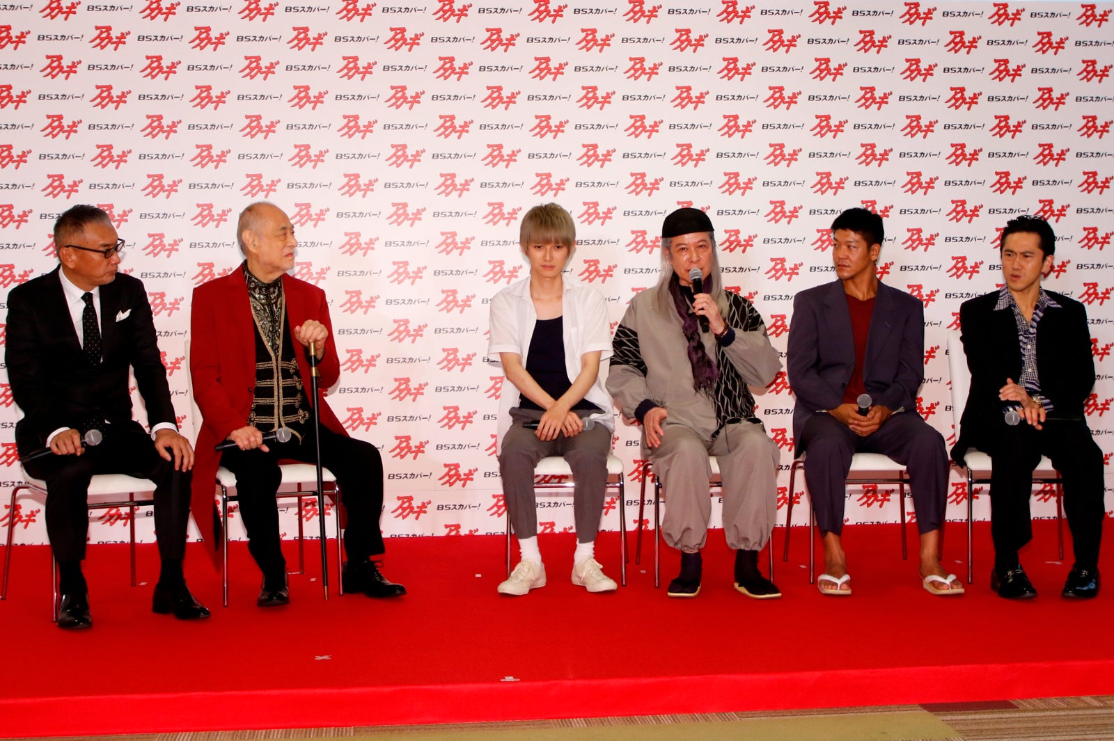 「『アカギ』竜崎・矢木編／市川編」（10月13日よる9時スタート）の製作発表会の様子 （提供写真）