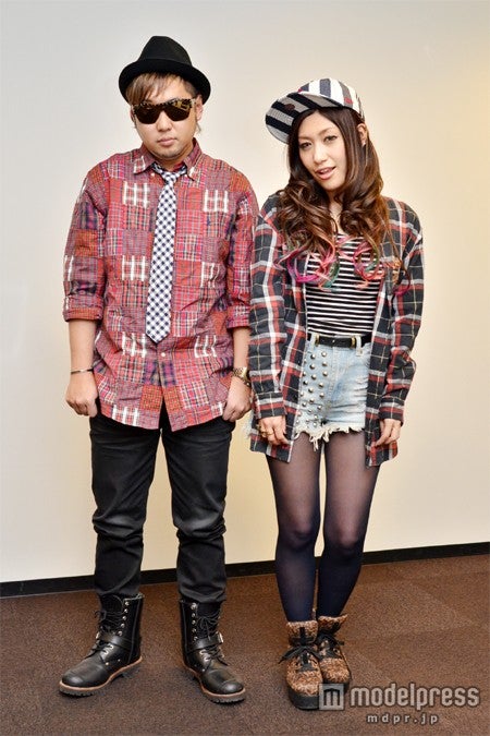 MAY’S／左から：河井純一 a．k．a NAUGHTY BO‐Z（Produce／Composer）、片桐舞子（Vocal）