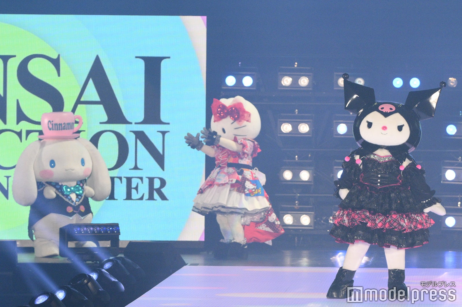 シナモロール、ハローキティ、クロミ（C）モデルプレス