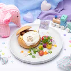 ちびちびうさまるゆらゆらゆりかご ブレッドポット1,650円(C)sakumaru/LINE