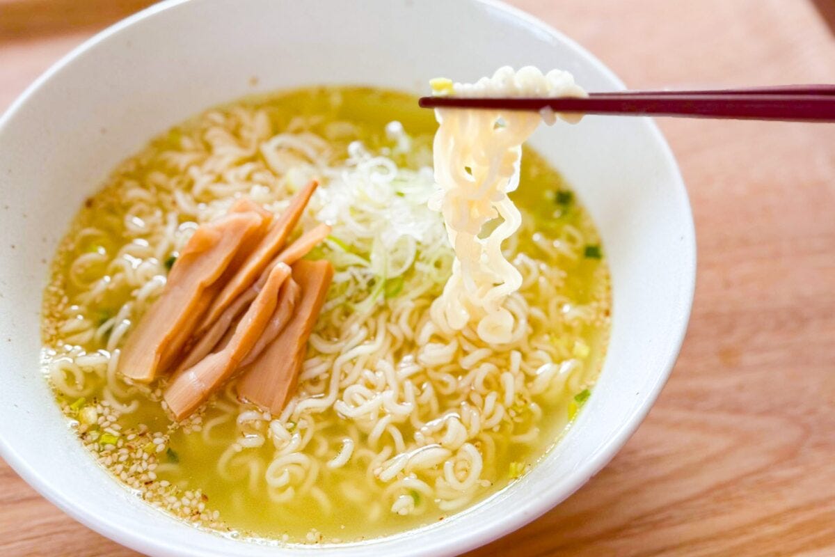 サッポロ一番塩らーめんアレンジ