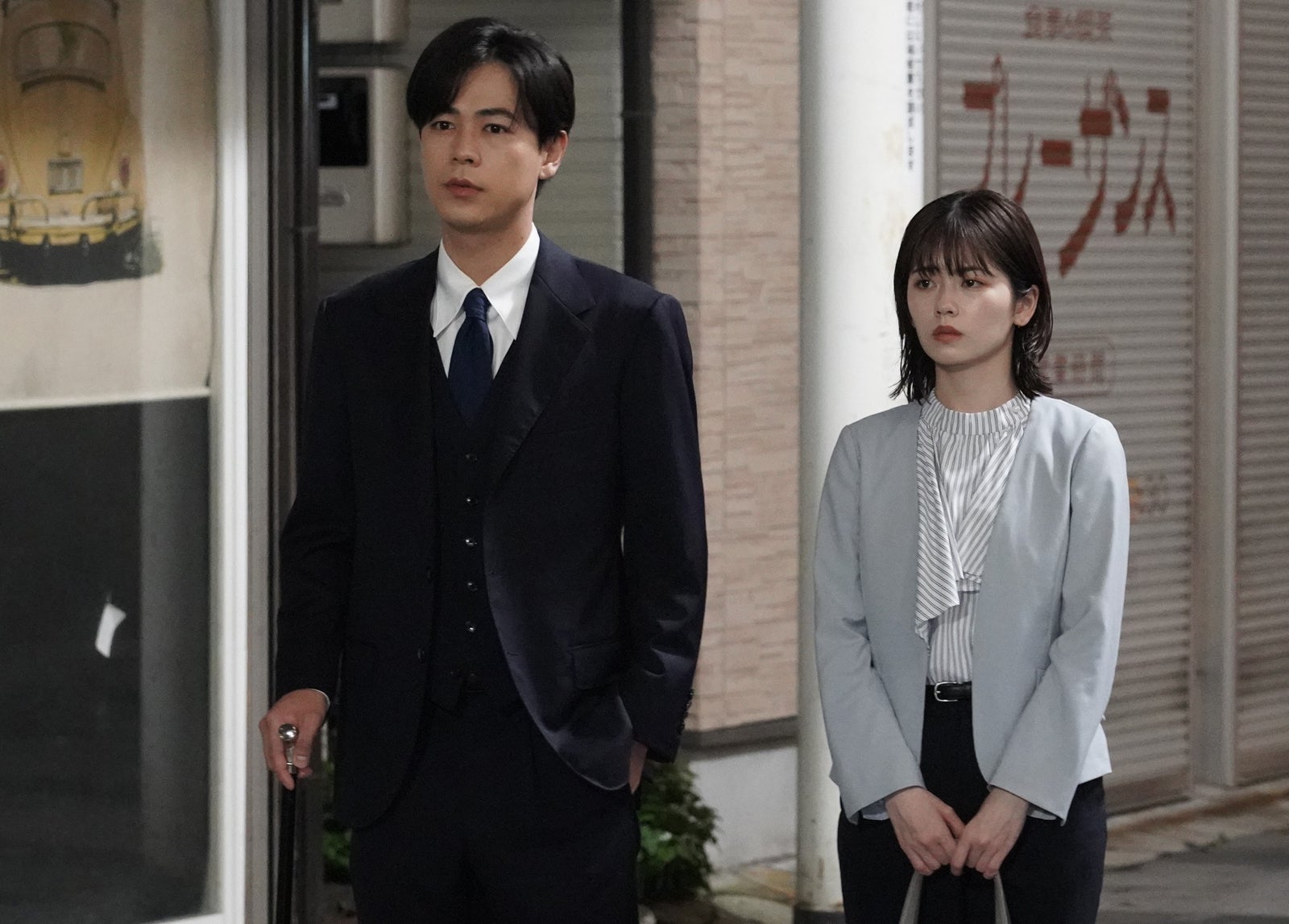 成田凌、小芝風花「転職の魔王様」第3話より（C）カンテレ