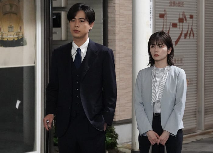 成田凌、小芝風花「転職の魔王様」第3話より(C)カンテレ