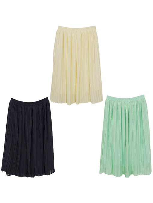 シフォンプリーツスカート「coca」2,990円(税込)