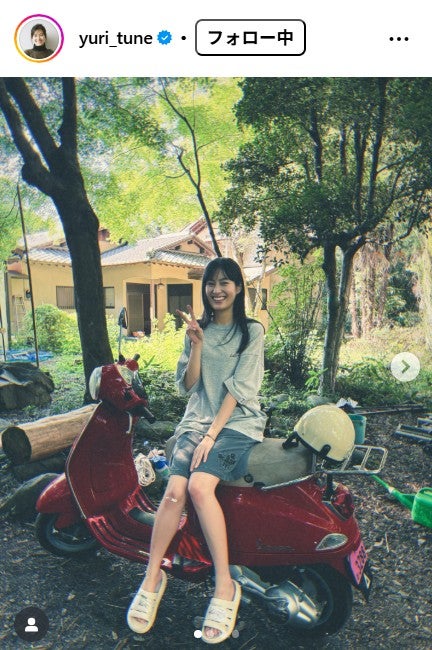 恒松祐里Instagramより