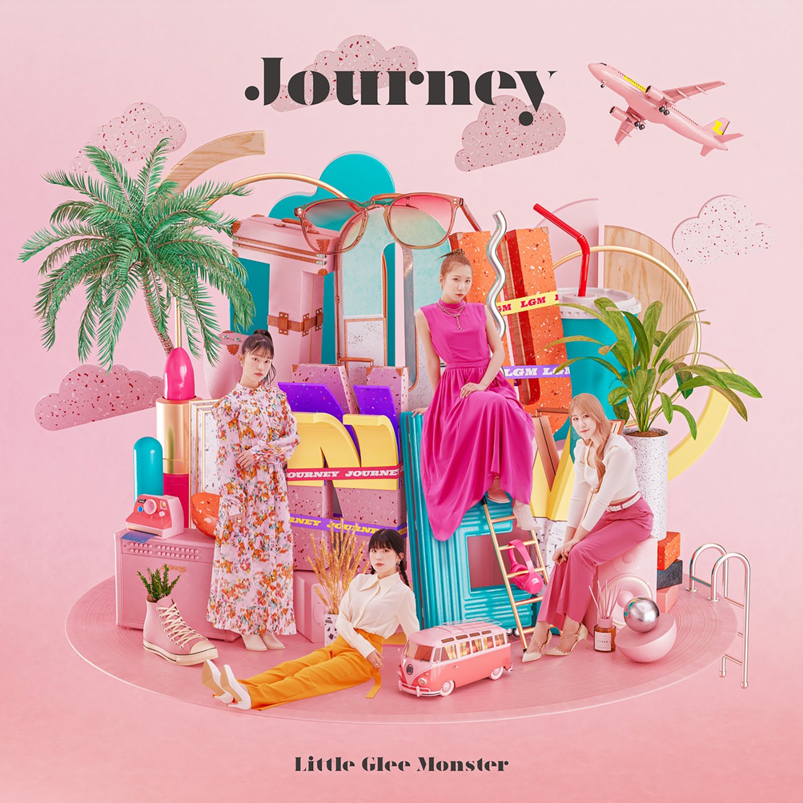 Little Glee Monster、6thアルバム「Journey」詳細発表 5人でのライブ