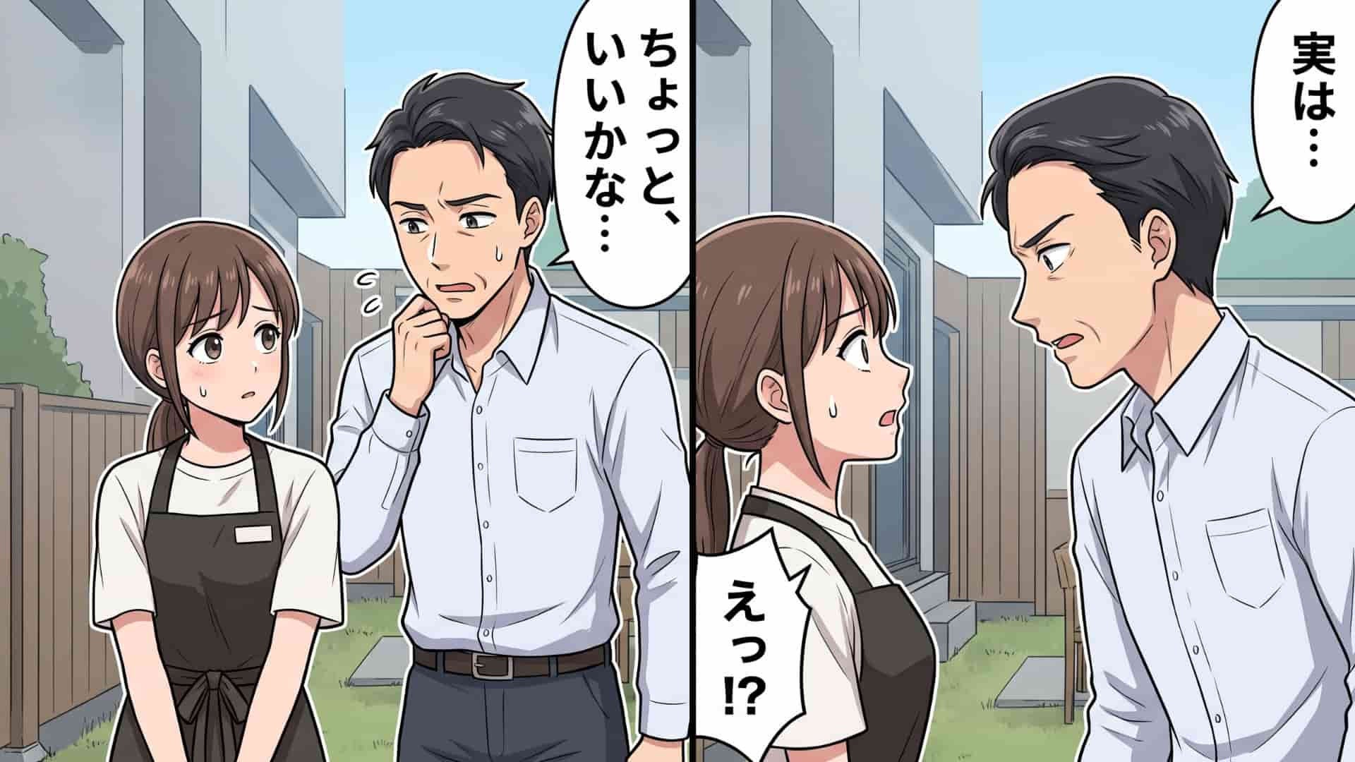 【衝撃体験】40歳おじさん社員から『まさかの恋愛相談』！？ひと回り歳下のアルバイトに向けられた、信じられない気持ちとは…！