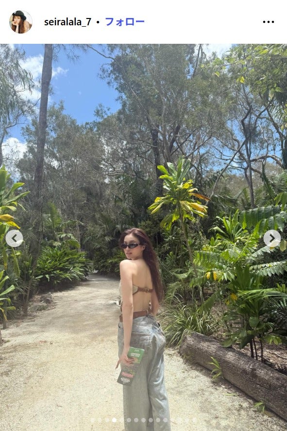 せいらInstagramより
