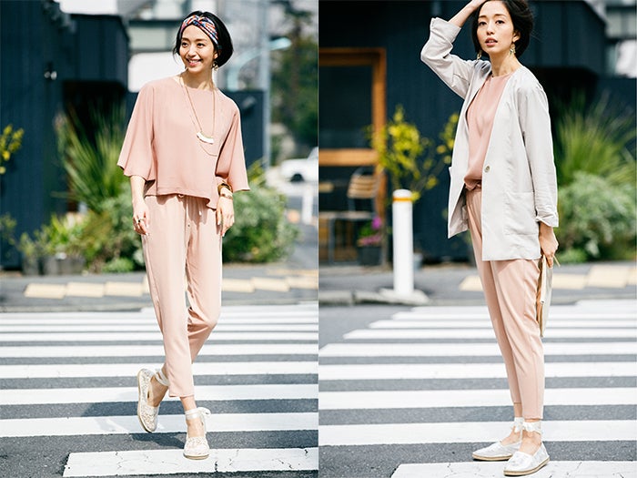 “ワントーン”コーデ術！アクセサリーorジャケットでどうやって着こなす？