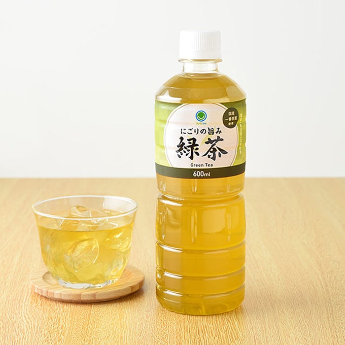「緑茶 600ml」税込129円(提供画像)