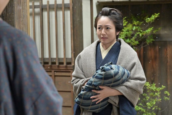 磯山さやか「風、薫る」第80話(C)NHK