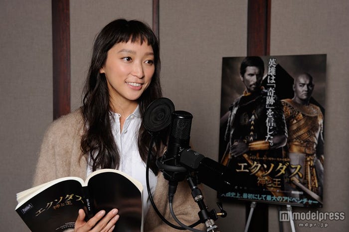 杏のアフレコ時の様子