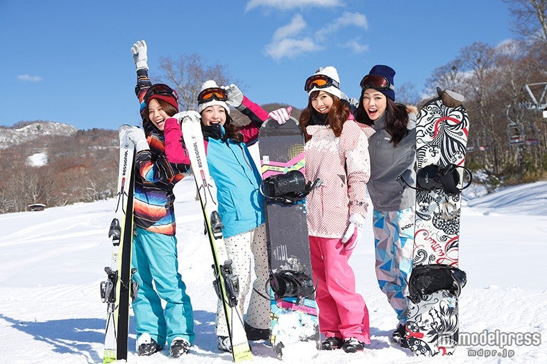 初心者、中級者向けのゲレンデが多いので、初めての女子でもウインタースポーツを楽しめる