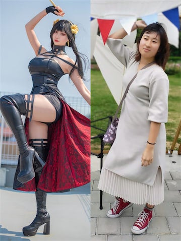 コスプレ歴15年レイヤー、マイナス25kgの“激変”写真が万バズ「すご。美しい」「変わりましたね～」