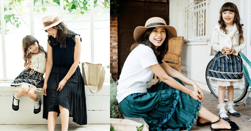 “リラックス”コーデが1番！愛娘とおしゃれを楽しもう（C）TOPLOG