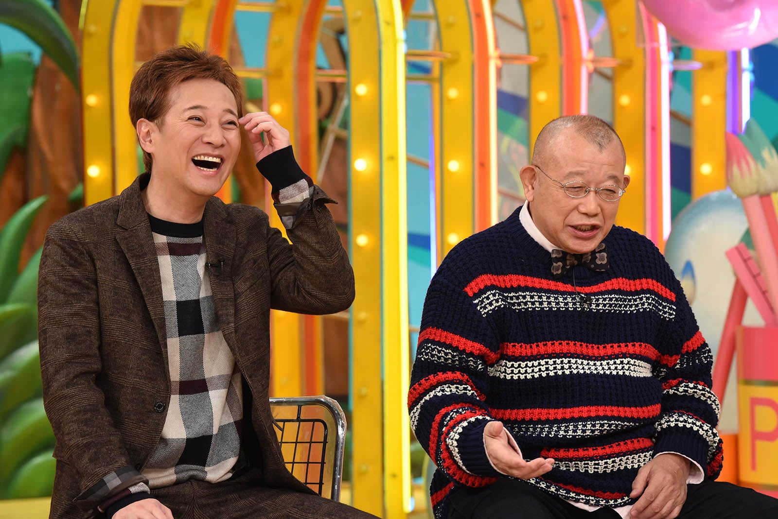 中居正広、笑福亭鶴瓶（C）日本テレビ