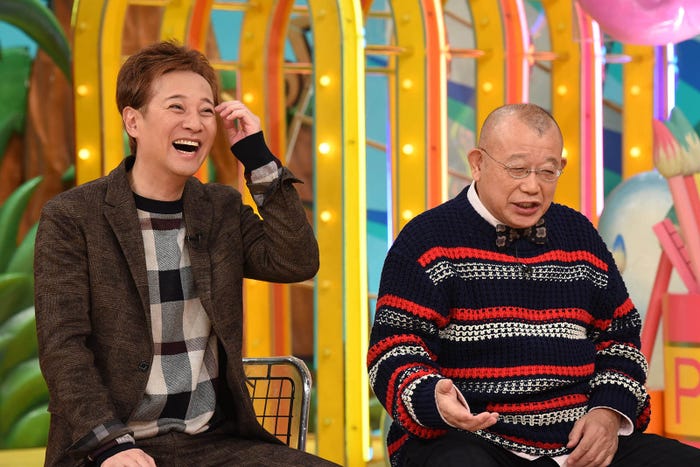 中居正広、笑福亭鶴瓶(C)日本テレビ