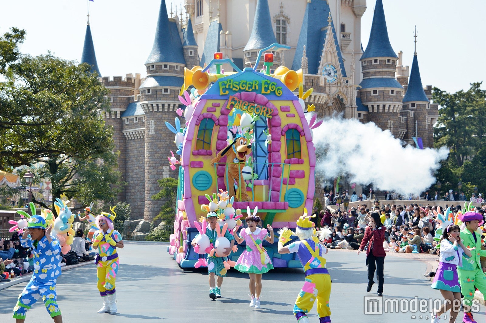 新パレード「うさたま大脱走！」（C）モデルプレス