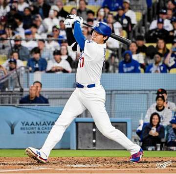 大谷翔平 フォーシームをタイミングばっちりで引っ張り込む ここ数試合で見られなかったシーン 痛烈ゴロもアラエズの好守に阻まれ二ゴロも良化傾向か？