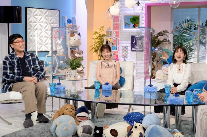 山里亮太、田中みな実、弘中綾香 (C)テレビ朝日