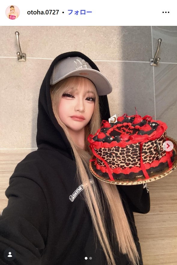 倉八音羽 Instagramより